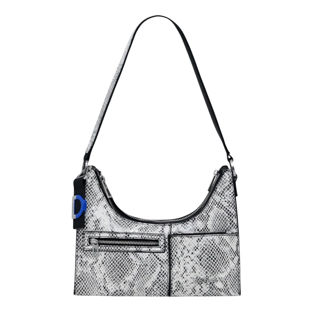 Desigual Women's Gray Shoulder Bags, One Size, Olive Vega Bag
