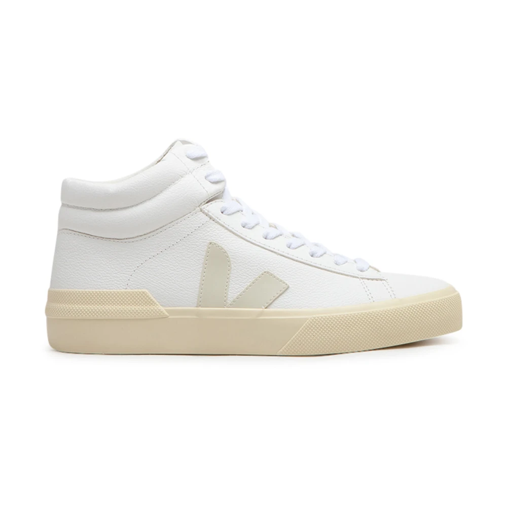 Veja Vit Minotaur Chromefree Lädersneakers