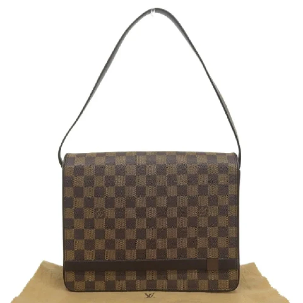 Louis Vuitton Vintage Pre-owned Canvas shoppers Brown Dames