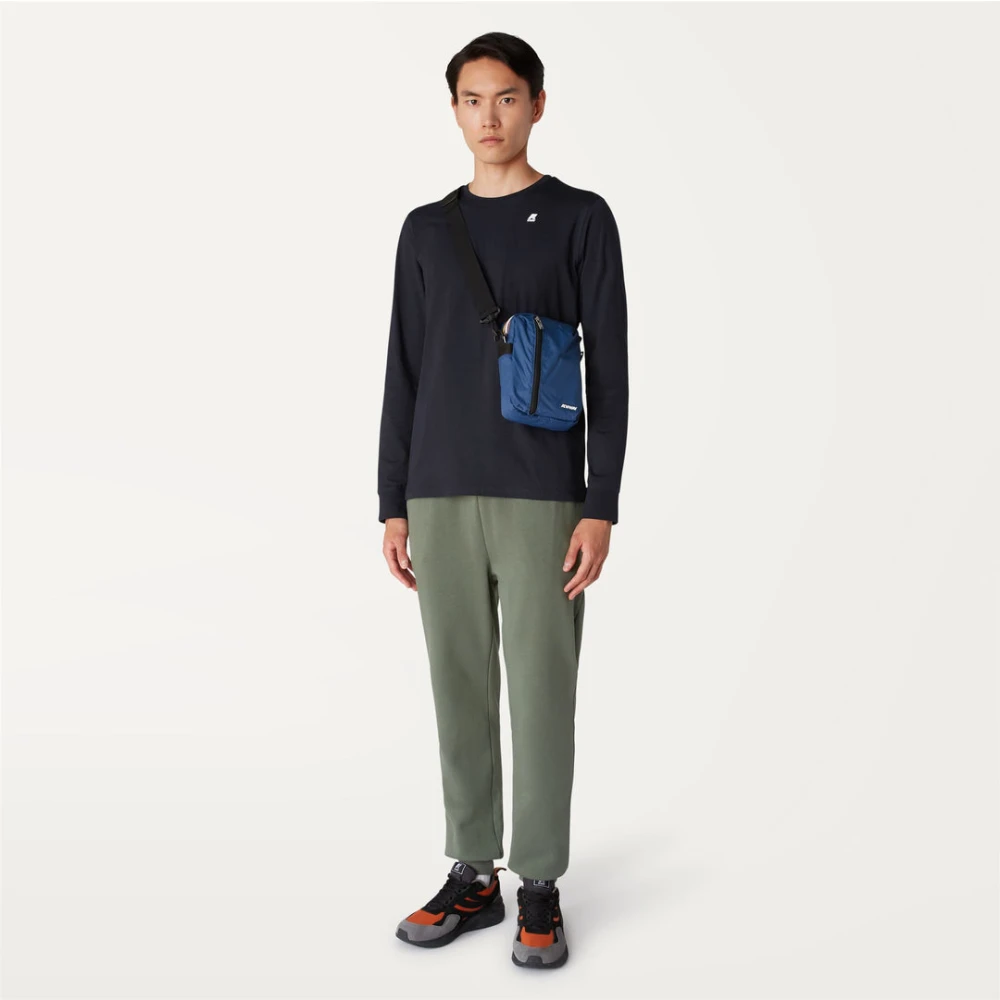 K-way Heren K89 Blue Depht T-Shirt Blue Heren