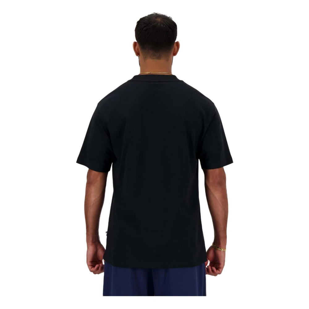 New Balance Atletiek Relaxte Nooit Leeftijd T-shirt Black Heren