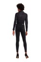 chemise-noire-col-en-v-pour-femmes