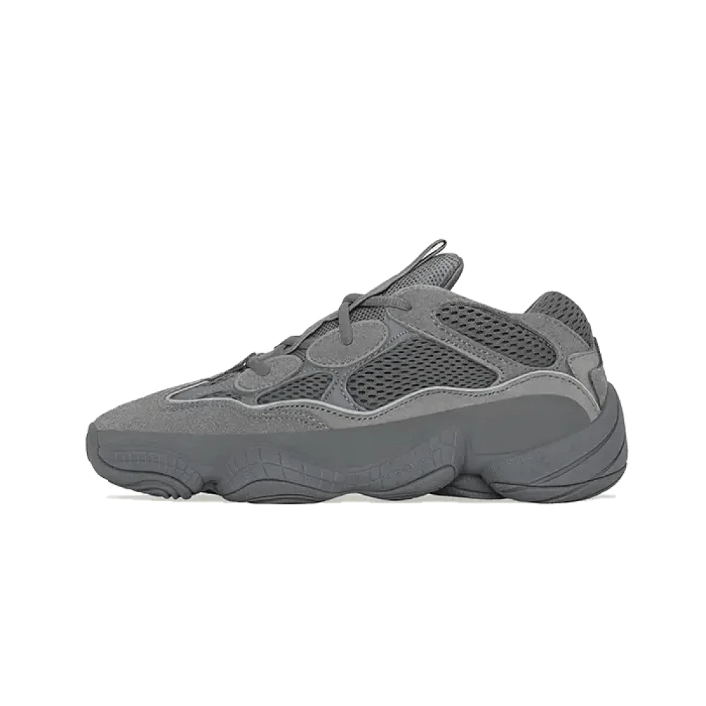 Yeezy Graniet Sneakers met Uniek Design Heren Schoenen Grijs
