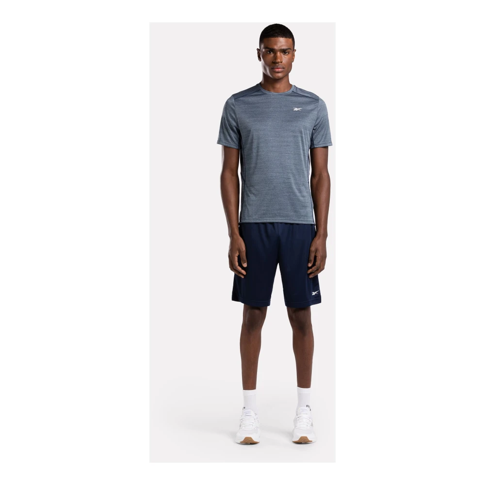Reebok Gebreide Shorts voor Dagelijks Comfort Blue Heren