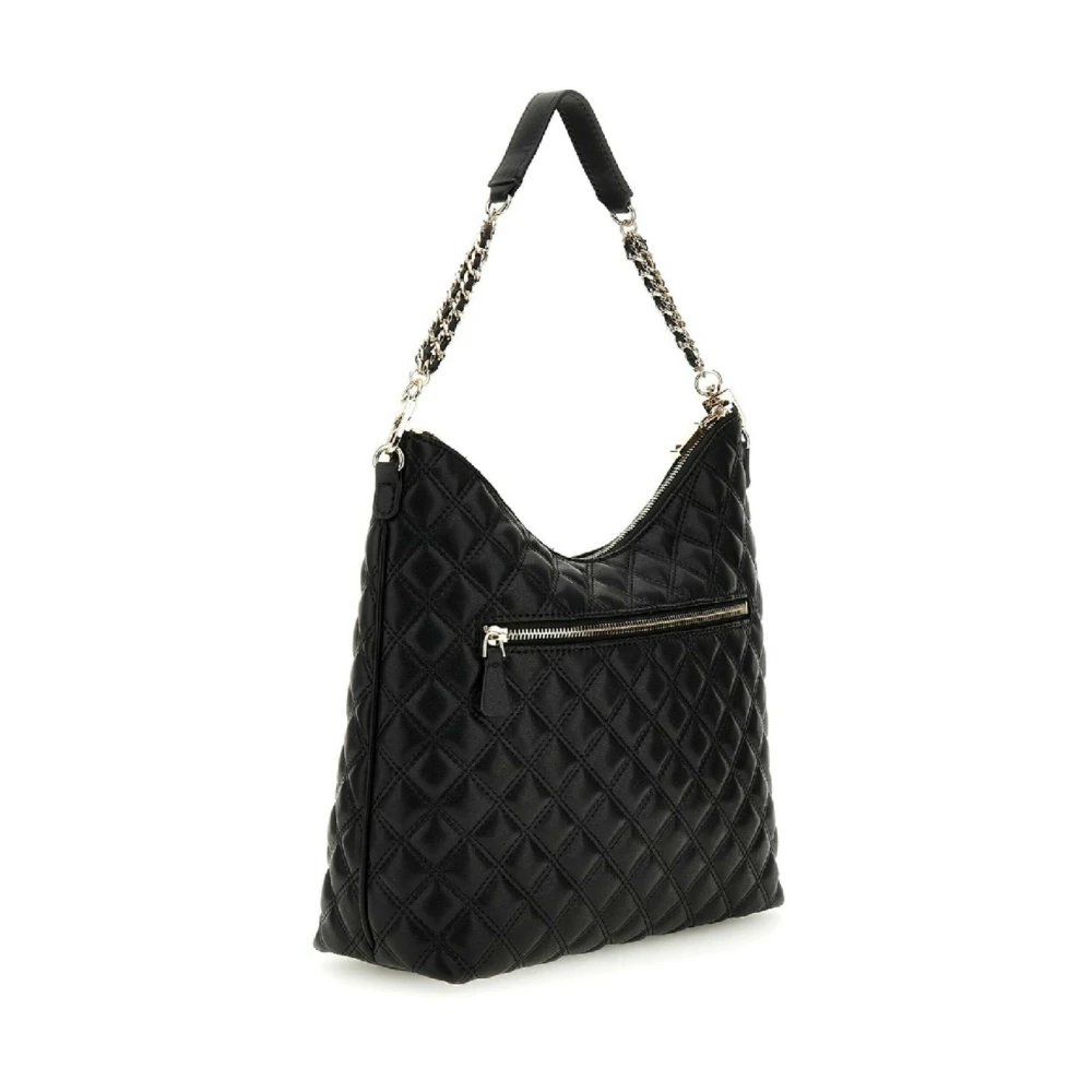 Guess Zwarte Hobo Tas Black Dames