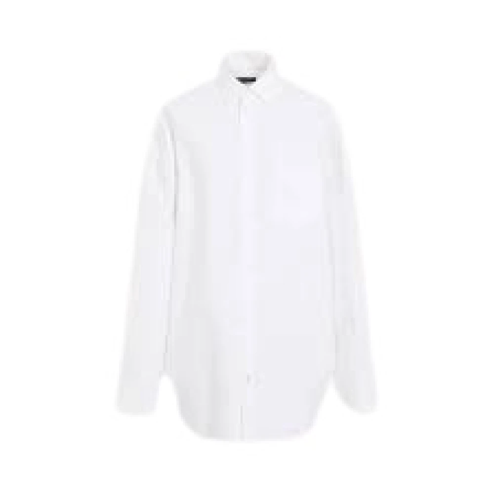 Balenciaga Casual Katoenen T-shirt White Dames