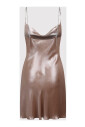 metallic-d-minty-cowl-neck-dress