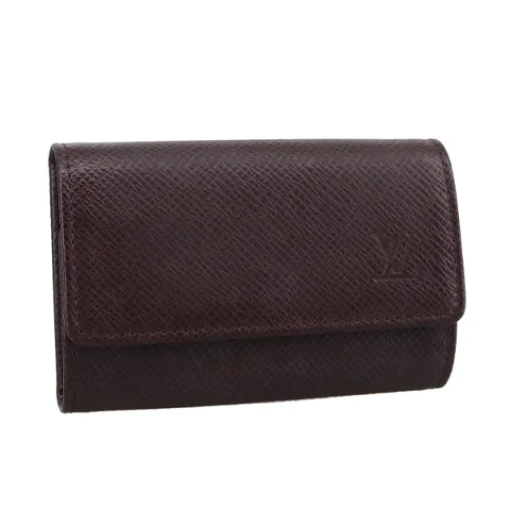 Louis Vuitton Vintage Pre-owned Leather key-holders Brown Dames