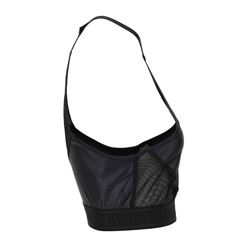 Versace Jeans Couture Top Black Dames