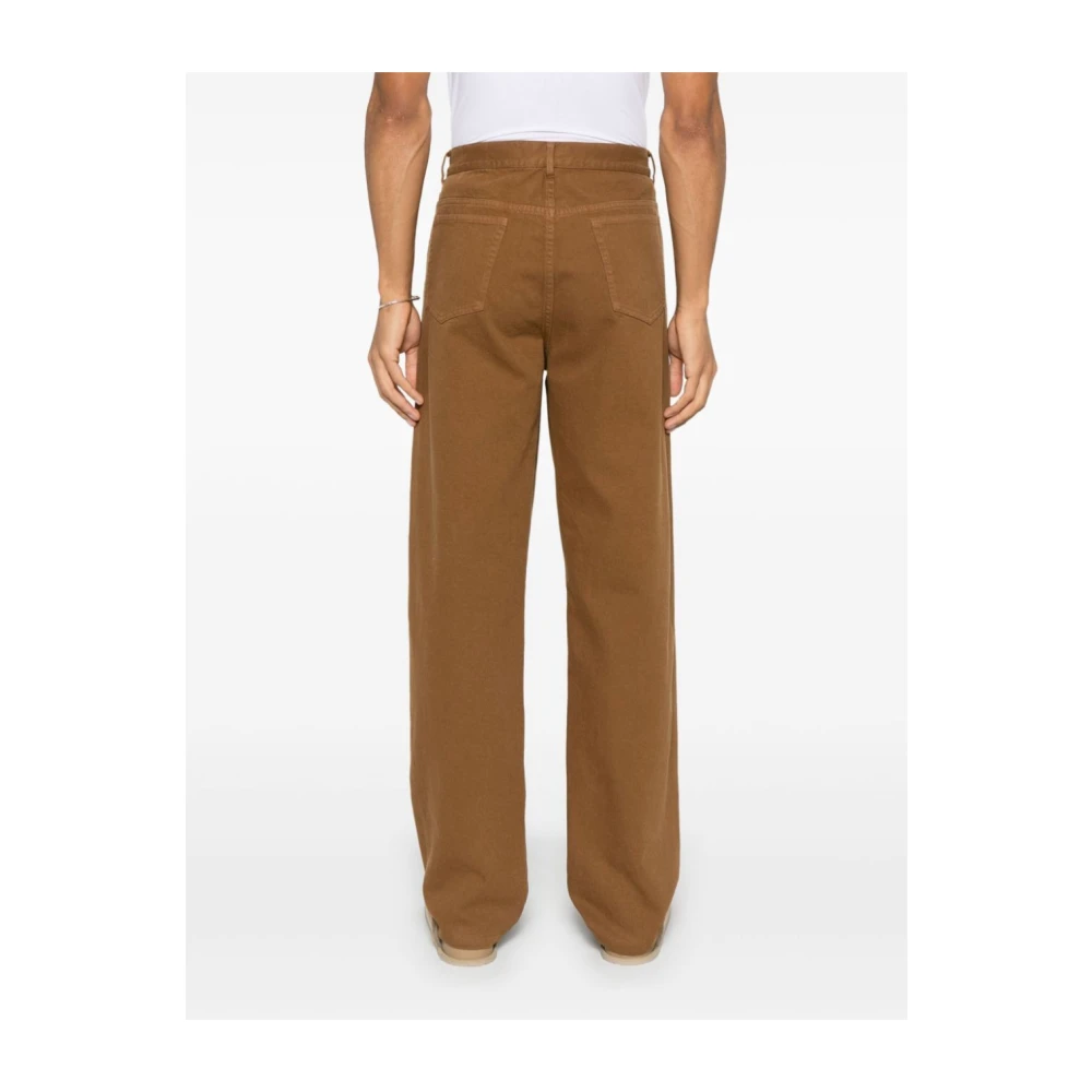 A.p.c. Slim Fit Denim Jeans Brown Heren