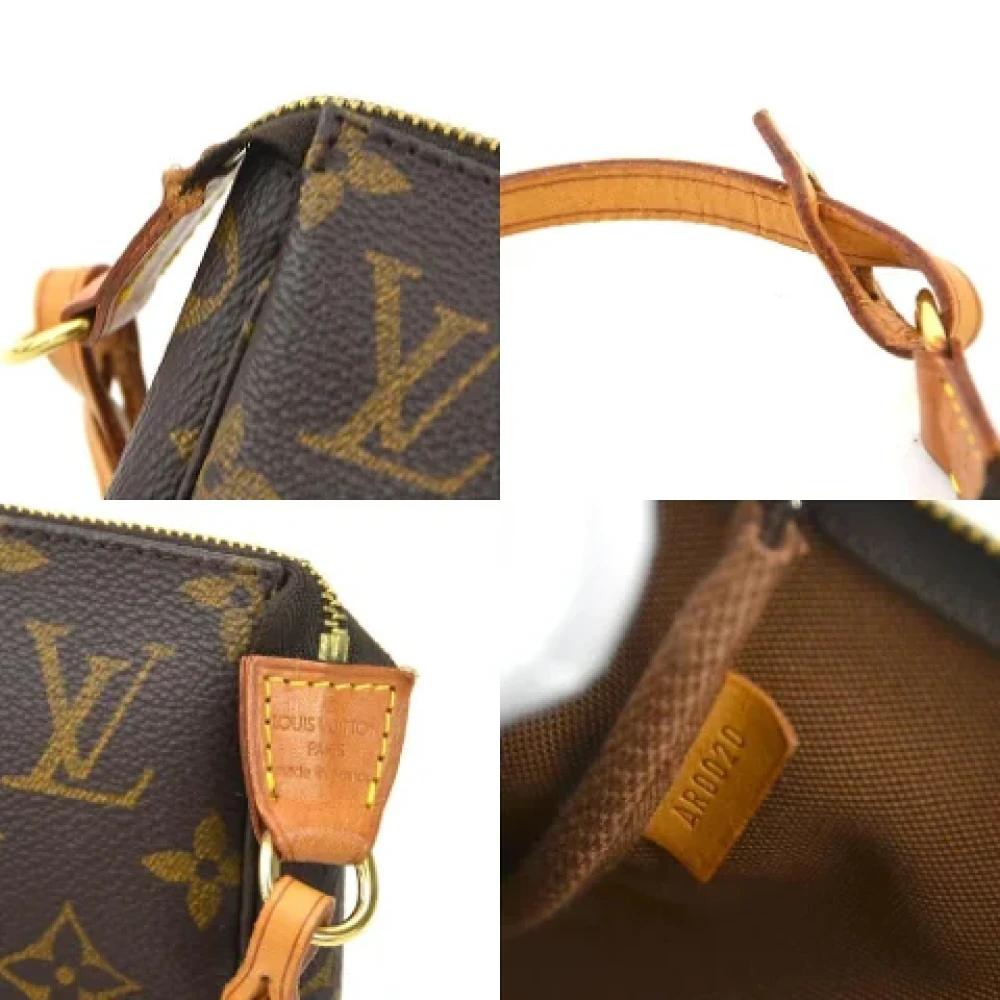 Louis Vuitton Vintage Pre-owned Canvas louis-vuitton-bags Brown Dames