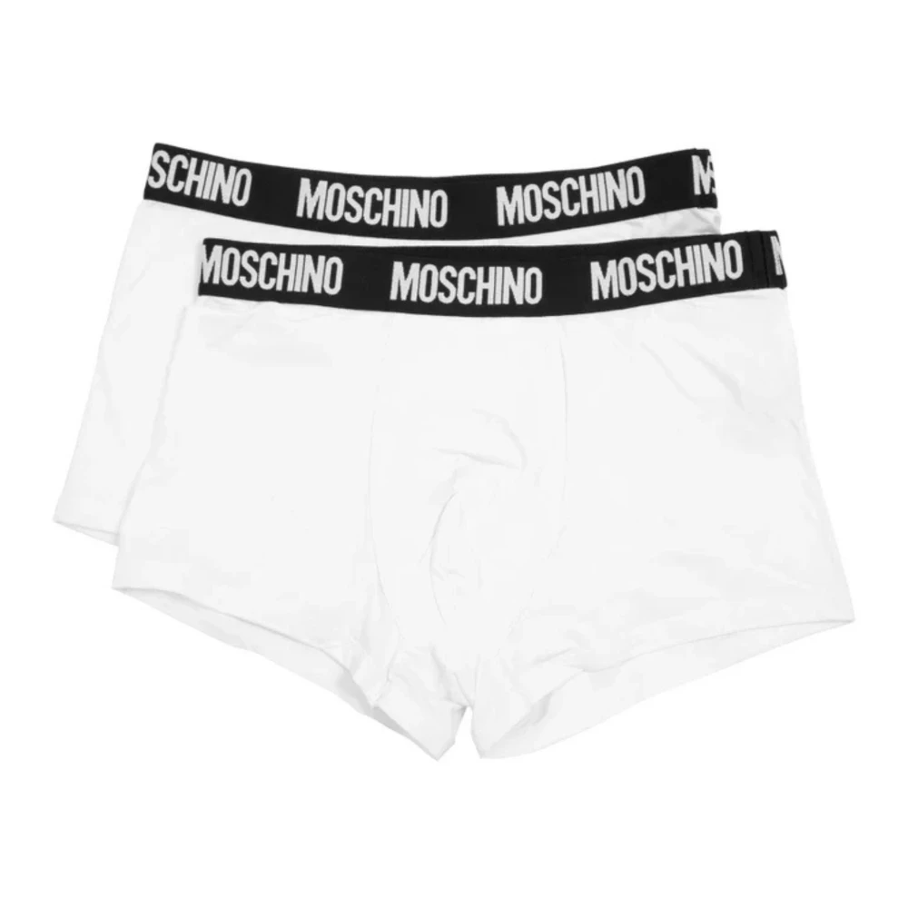 Moschino Mannelijk Wit Heren, Ondergoed, : Katoen, Klein