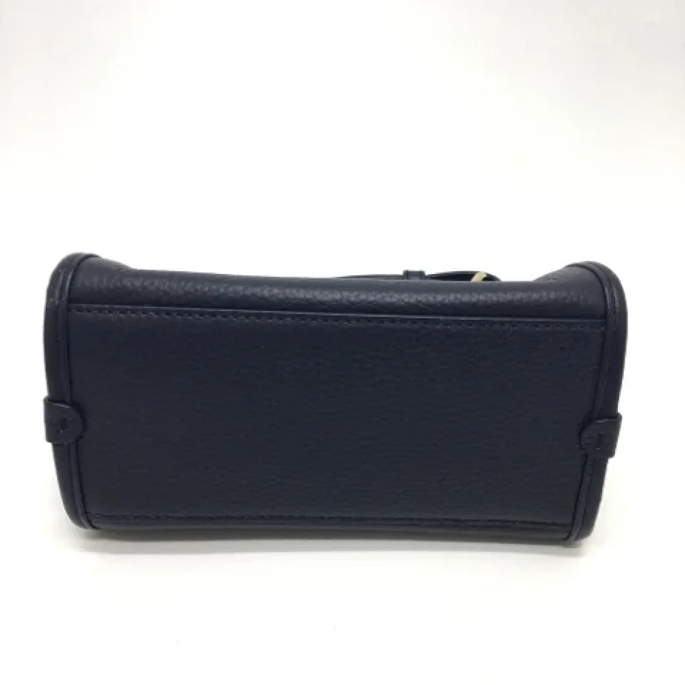Bally Pre-owned Leather shoulder-bags Blue Dames