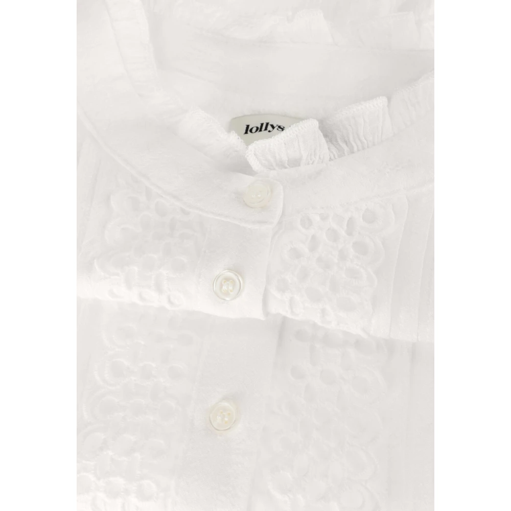 Lollys Laundry Elegante Witte Blouse Arielll Shirtls White Dames