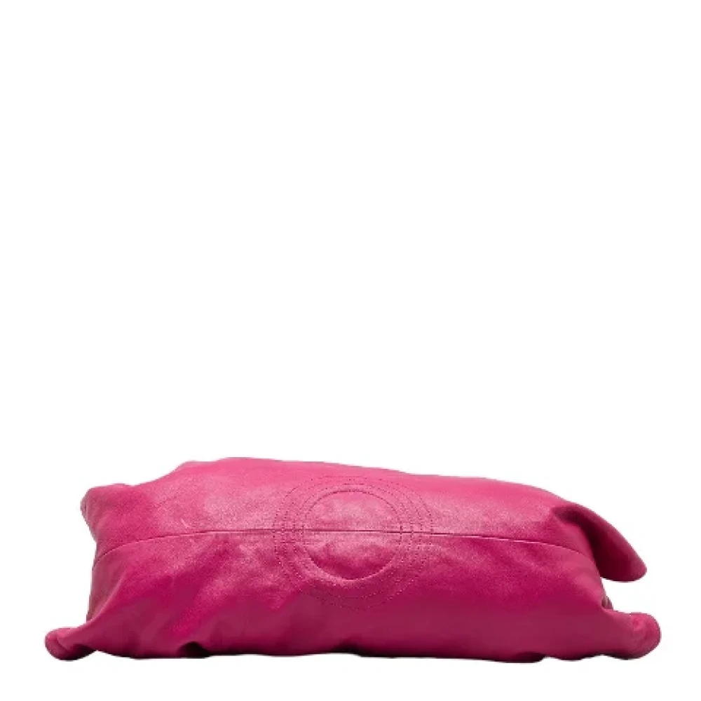 Loewe Pre-owned Leather handbags Pink Dames
