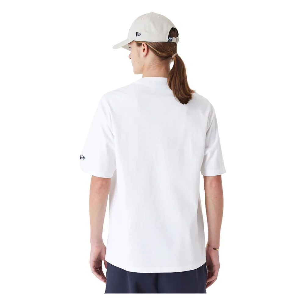 new era Yankees MLB Floral Logo Shirt White Dames