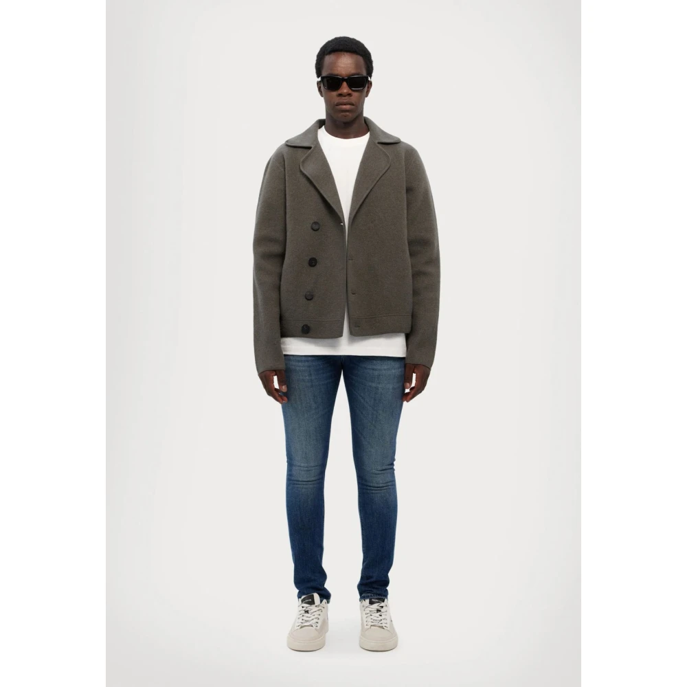 Dondup Slim Fit Blauwe Denim Jeans Blue Heren