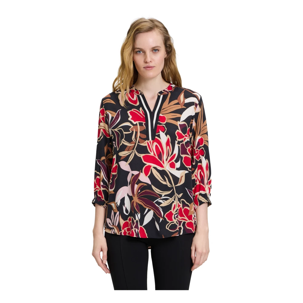 Betty Barclay Gedrukte Staande Kraag Tuniek Multicolor Dames