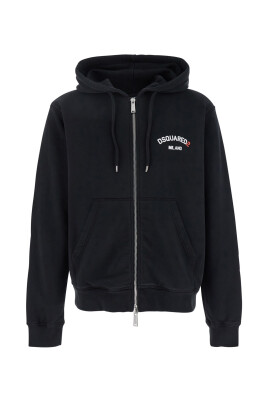sweat-shirt-zippe-a-capuche-avec-logo