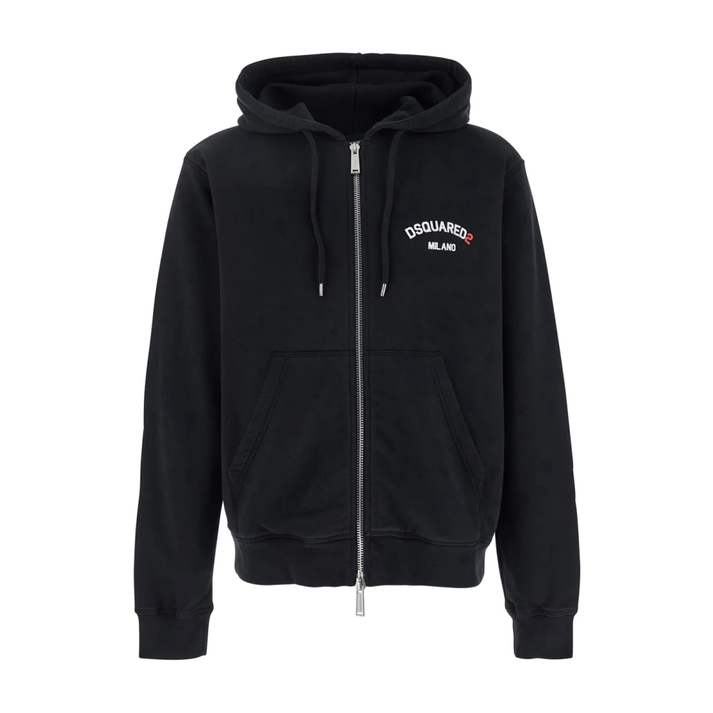 Sweatshirts & Hoodies > Zip-throughs - - Dsquared2 - Modalova