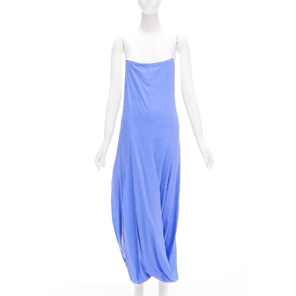 Jacquemus Pre-owned Fabric dresses Blue Dames