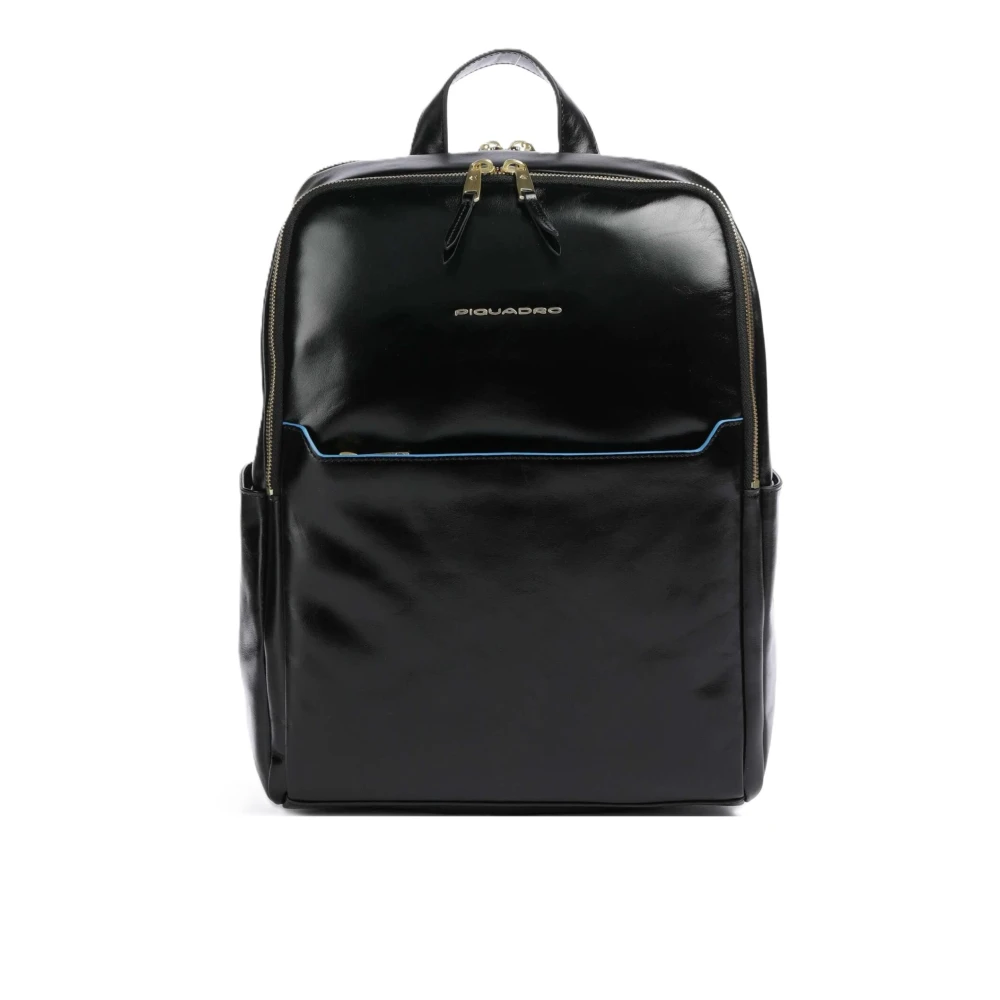 Piquadro Women's Black Backpacks, One Size, Backpack
