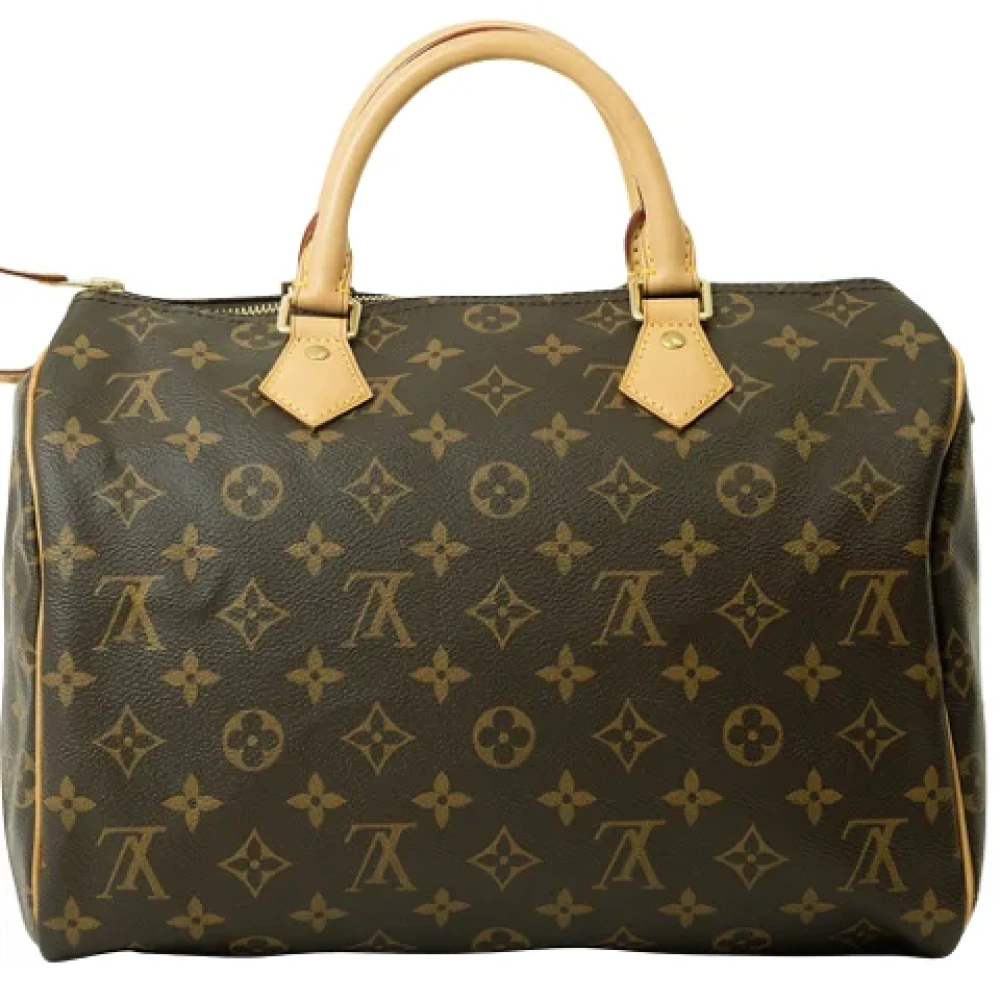 Louis Vuitton Vintage Pre-owned Canvas louis-vuitton-bags Brown Dames