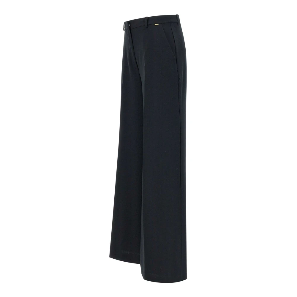 Kaos Zwarte Wijde Pijp Broek Black Dames
