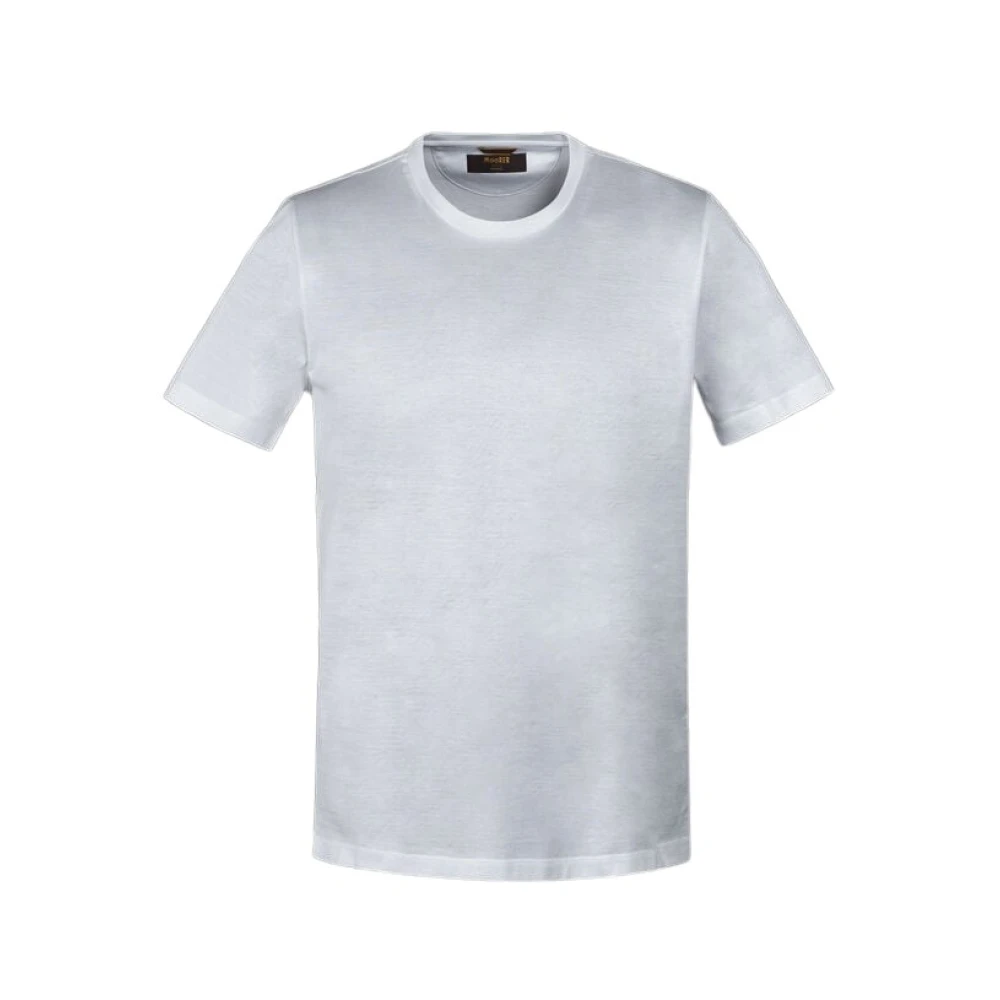 Moorer Men's White T-Shirts, M, Mike-Jcl
