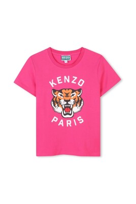 t-shirt-en-coton-rose-andamp-violet