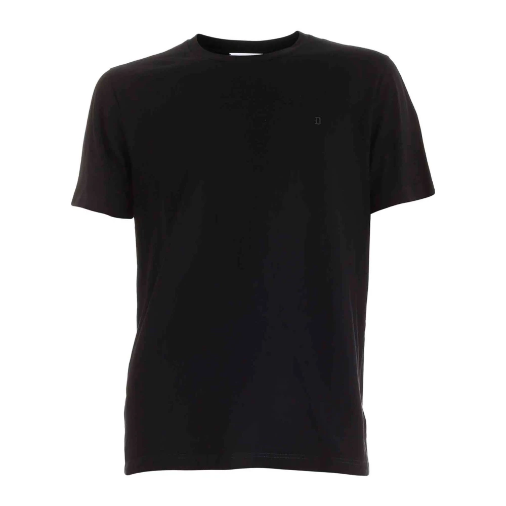 Dondup T-shirt Black Heren