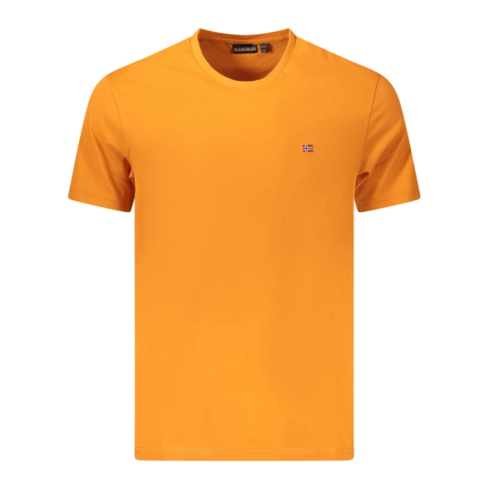 Napapijri Men's Orange Salis Short-Sleeved T-Shirt - T-Shirts - 3XL - Tops
