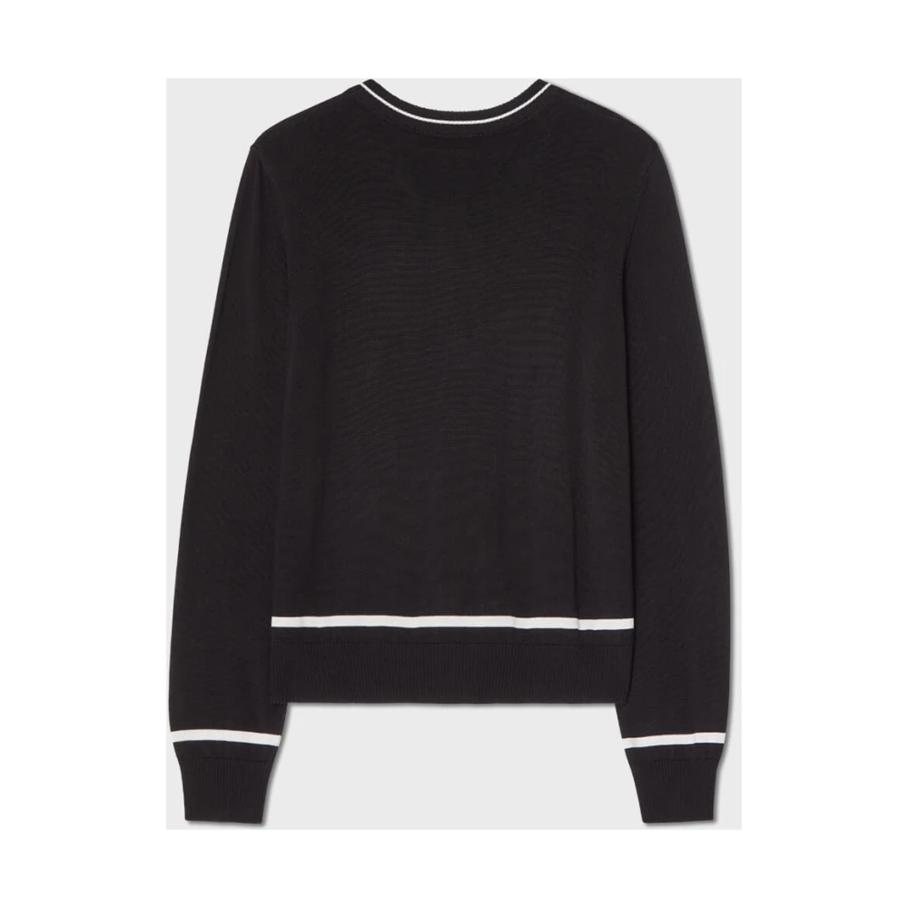 Busnel Kim Contrast Cardigan Black Dames