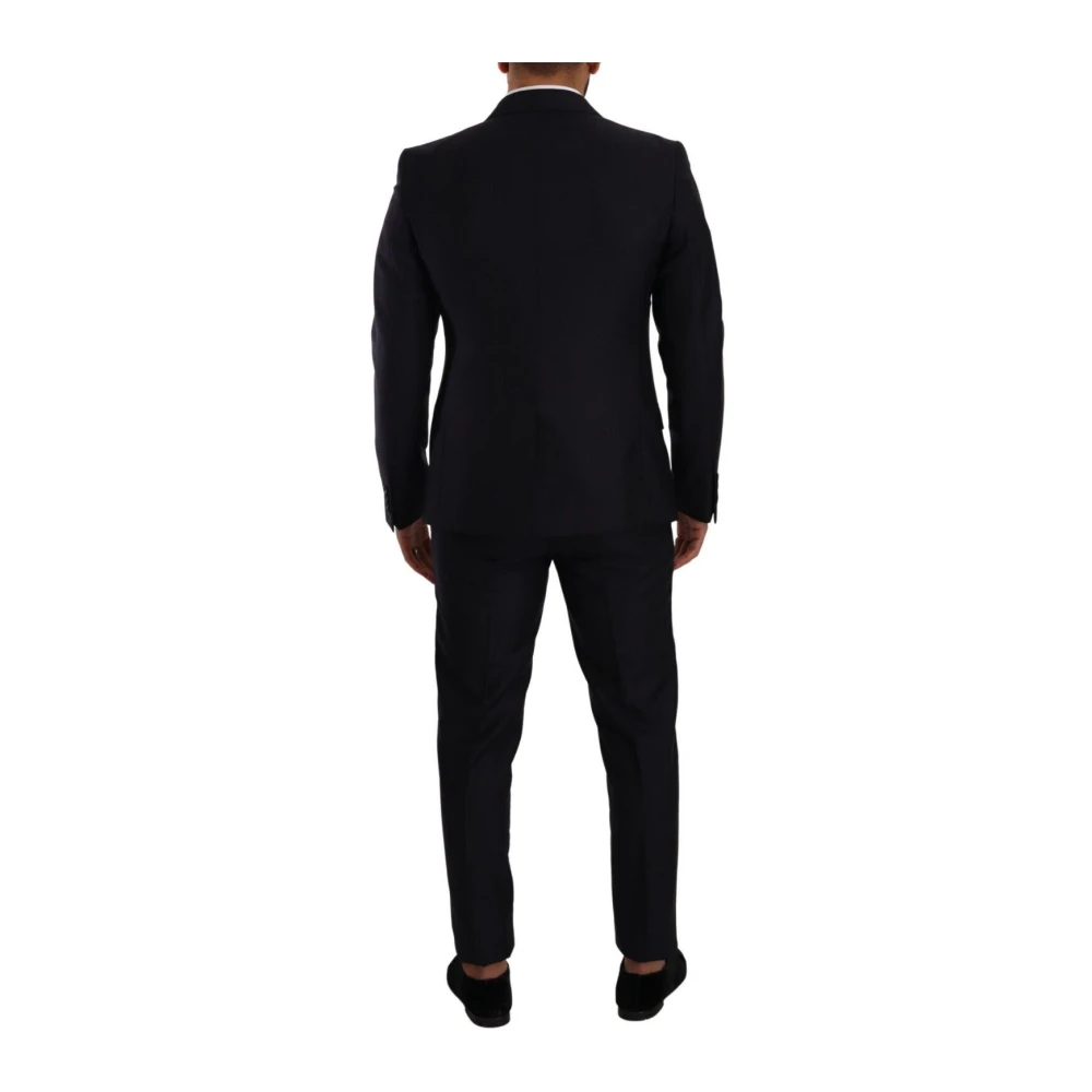 Dolce & Gabbana Single Breasted Suits Blue Heren