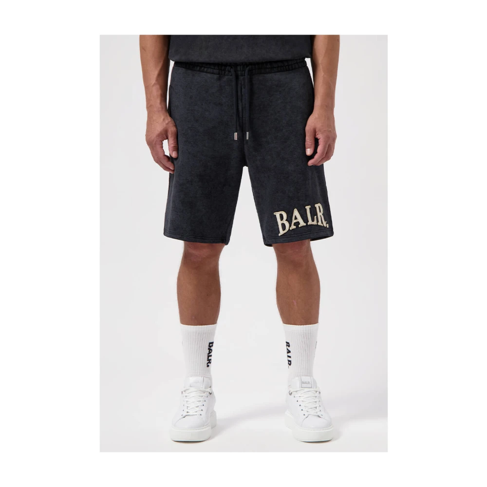 Balr. Korte Stijlvolle Zwarte Shorts Black Heren