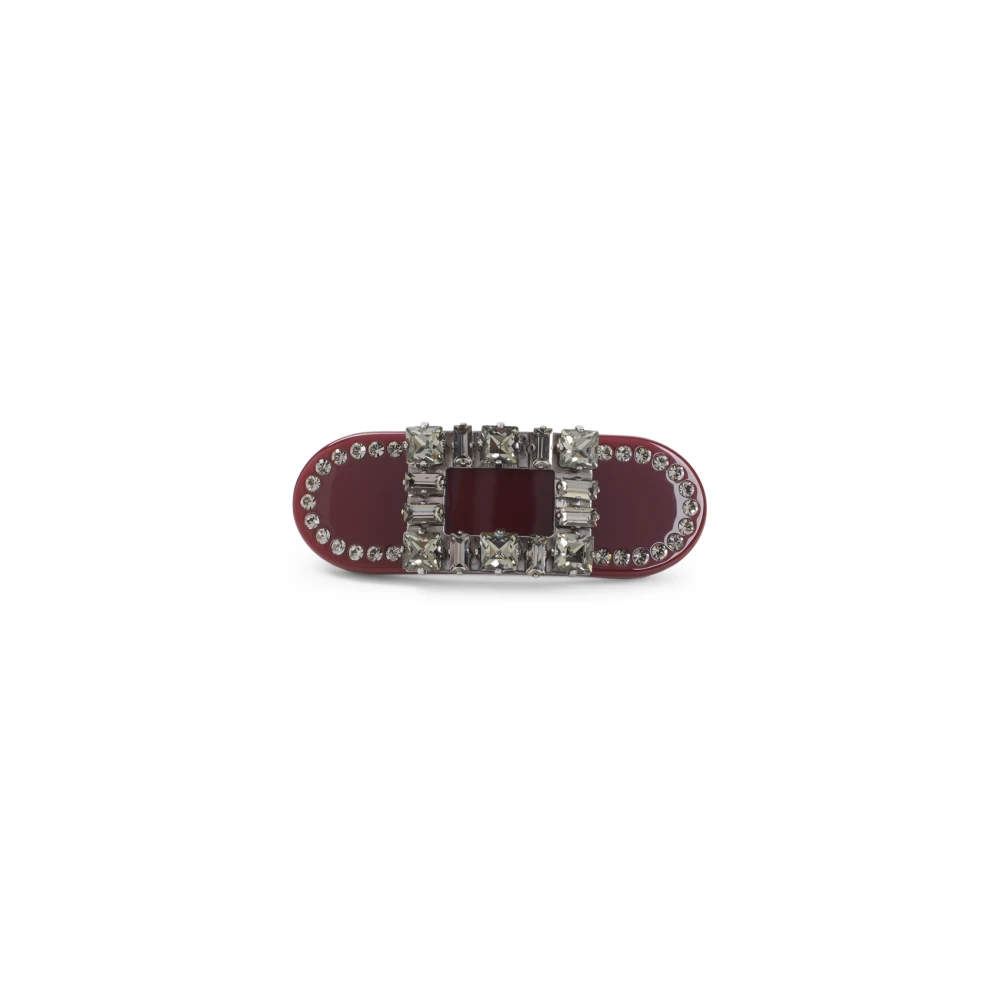 Roger Vivier, Accessoarer, Dam, ONE Size, Kristall Hårklämma