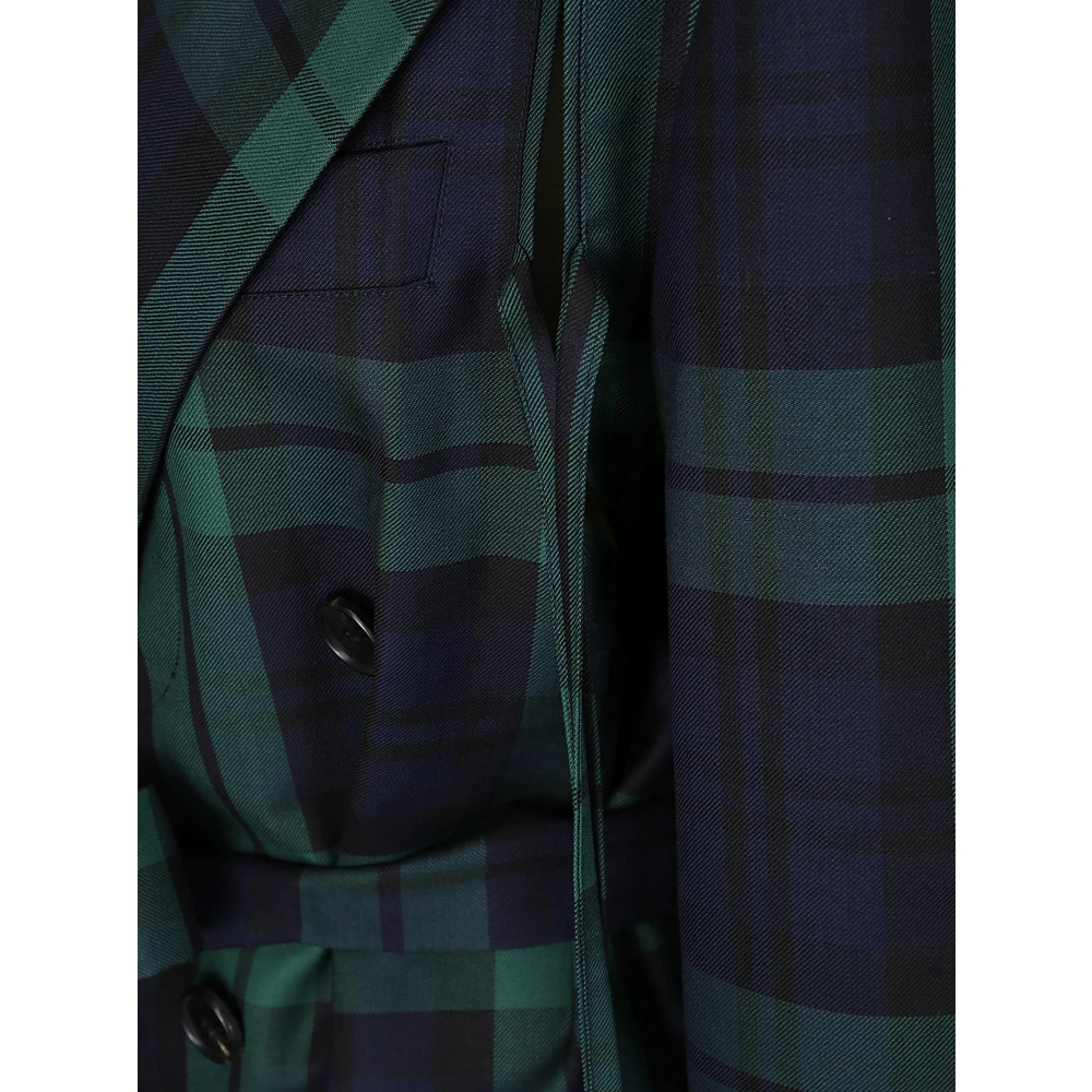 Setchu Tartan Geisha Jas Multicolor Dames