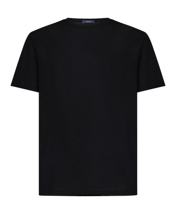 black-crew-neck-t-shirt-with-silver-logo