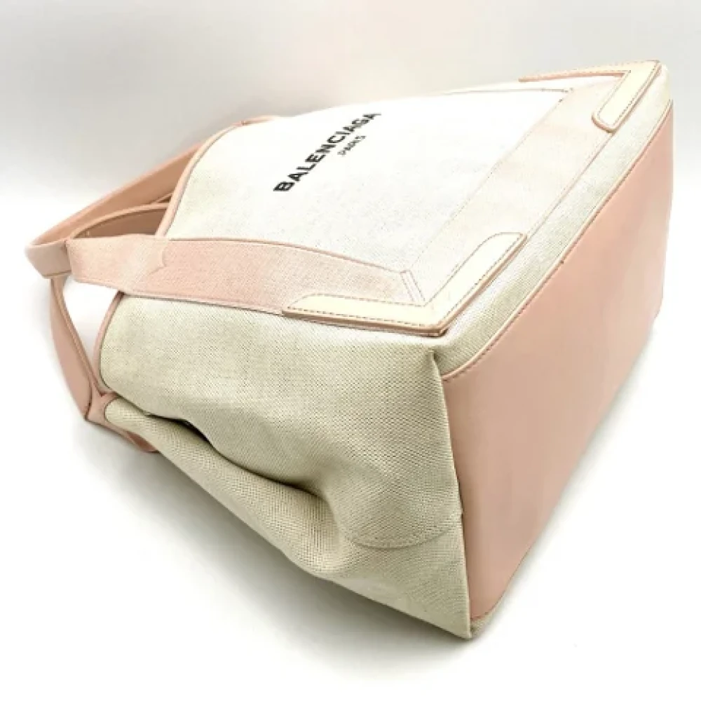 Balenciaga Vintage Pre-owned Canvas handbags Pink Dames