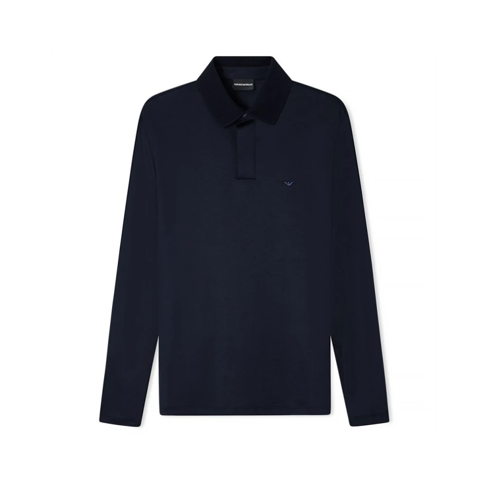 Emporio Armani Herren Blau Oberteile, Mgröße: