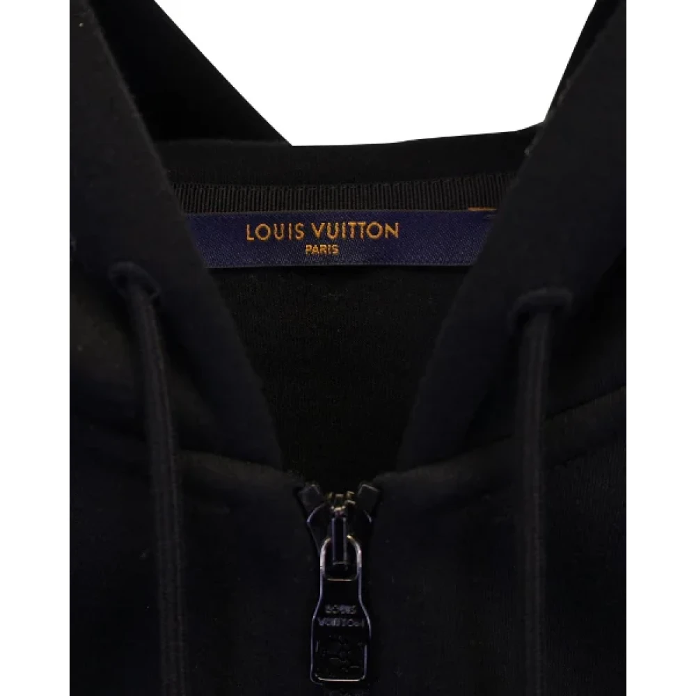 Louis Vuitton Vintage Pre-owned Cotton tops Black Dames
