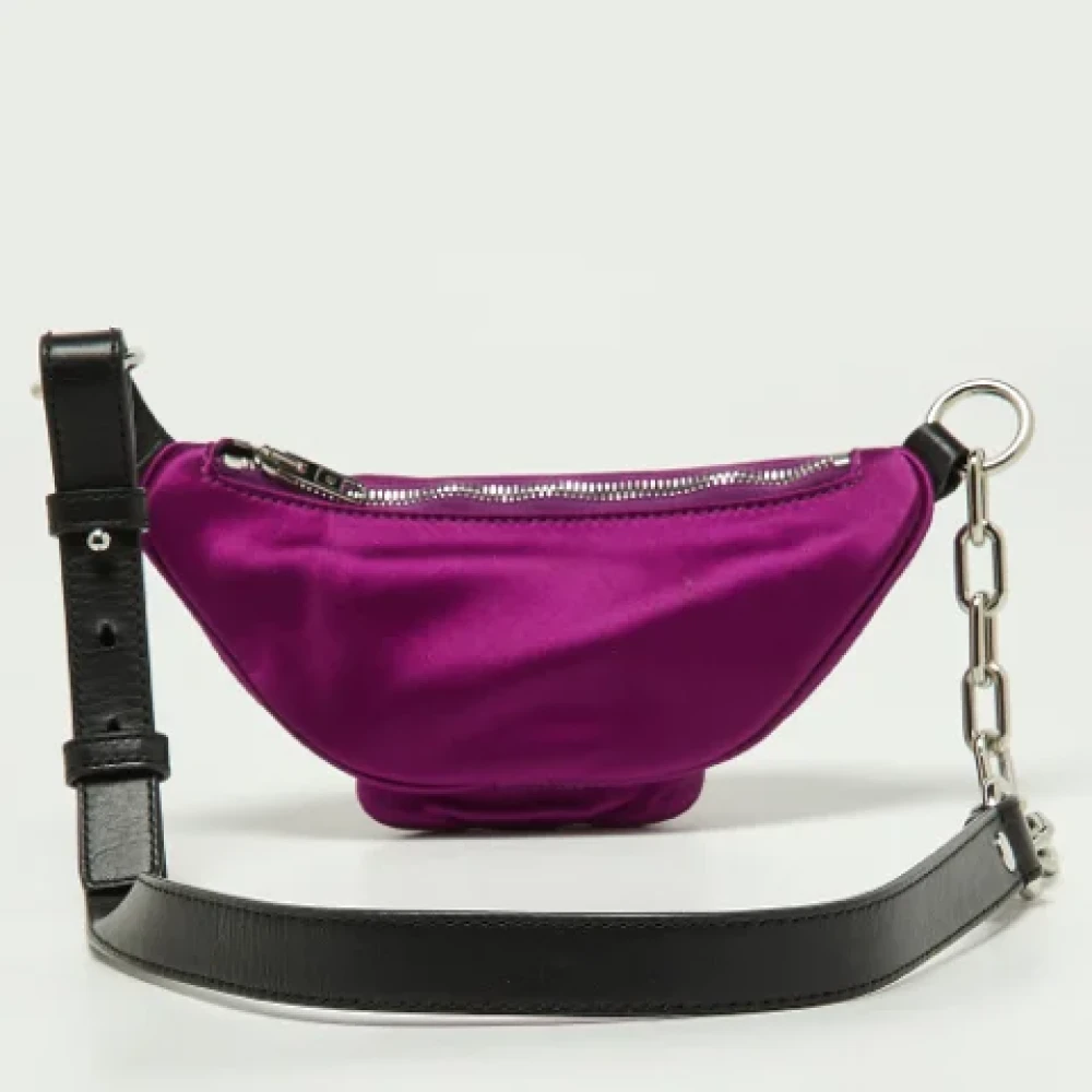 Alexander Wang Pre-owned Leather crossbody-bags Purple Dames