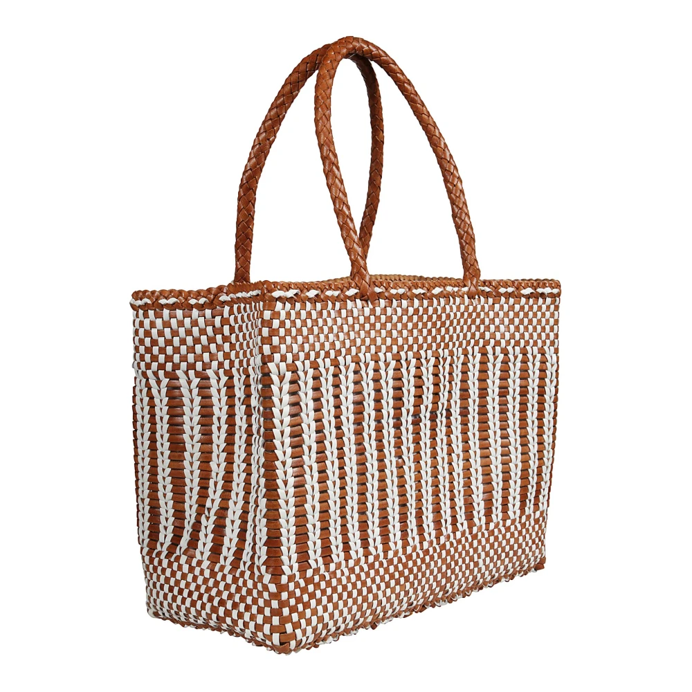 Dragon Diffusion Stijlvolle Leren Tas Brown Dames