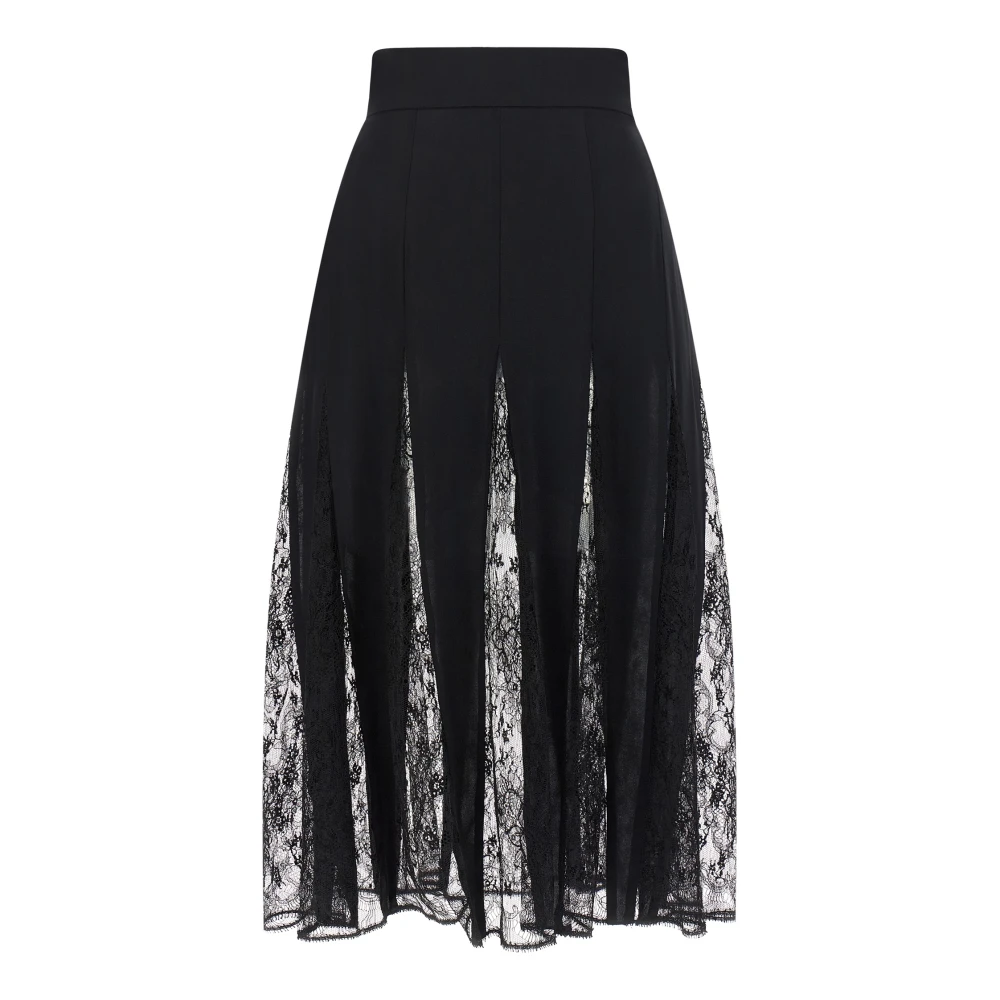 Dolce & Gabbana Kvinno Svart Kjolar Dam, S, Skirts