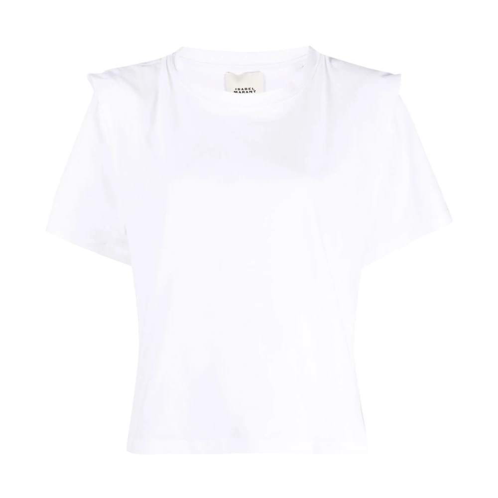 Isabel Marant Étoile Witte Zelitos Tee Shirt White Dames
