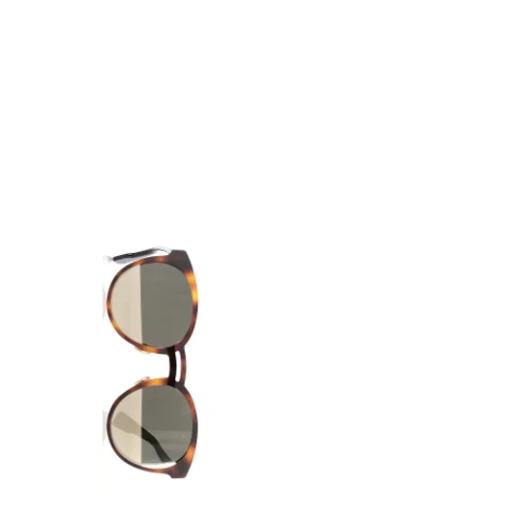 Dior Vintage Pre-owned Acetate sunglasses Brown Dames