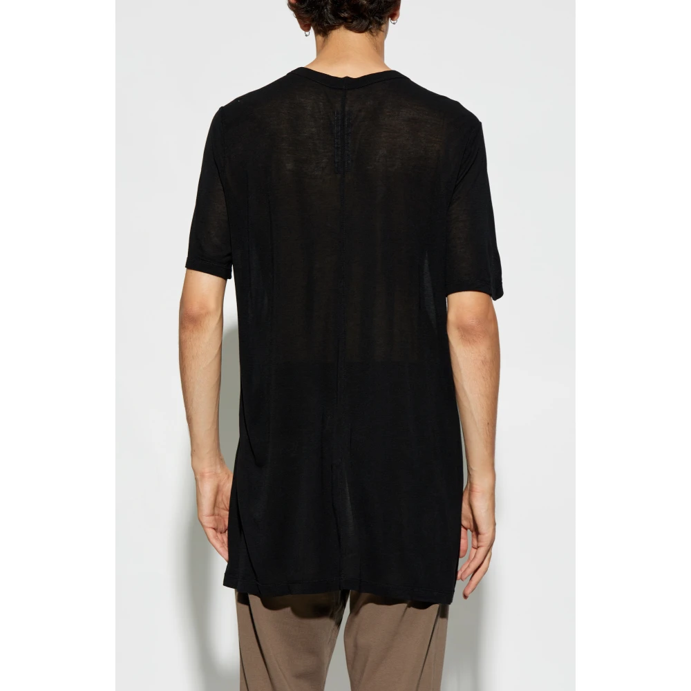 Rick Owens Level T-Shirt Black Heren