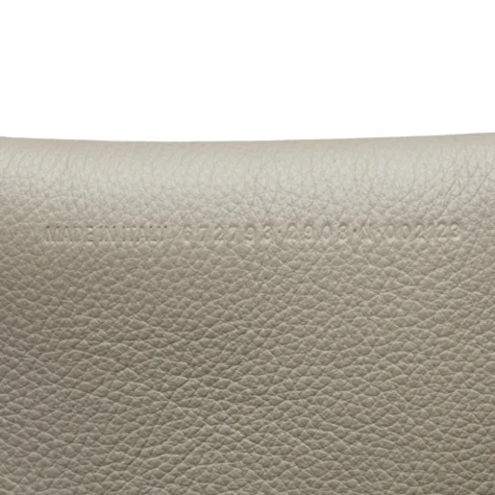 Balenciaga Vintage Pre-owned Leather balenciaga-bags Beige Dames