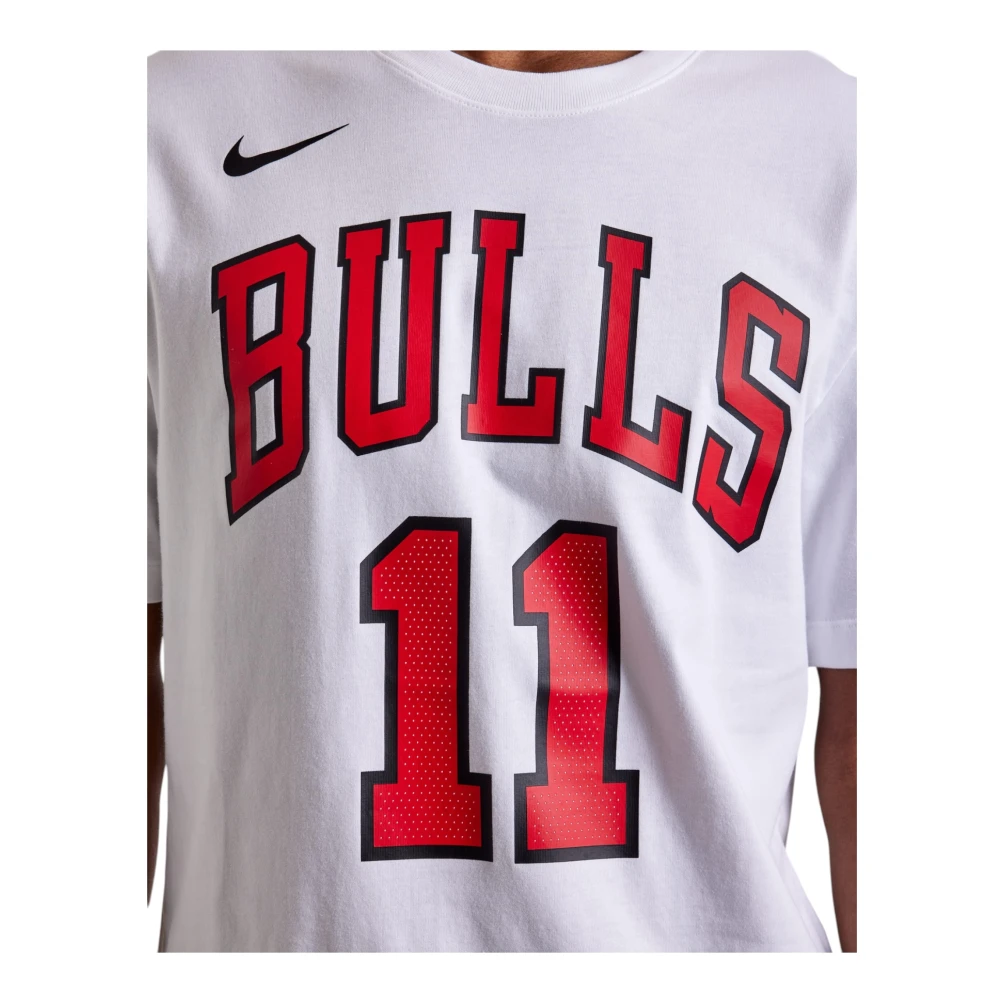 Jordan Chicago Bulls T-shirt Katoen White Heren