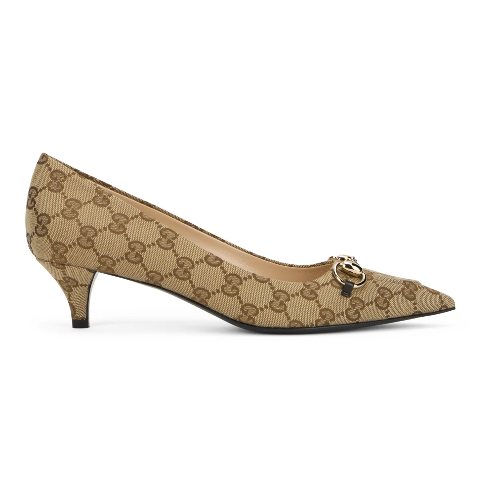 Gucci Beige Pump Med Horsebit